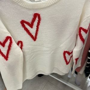 Heart sweater